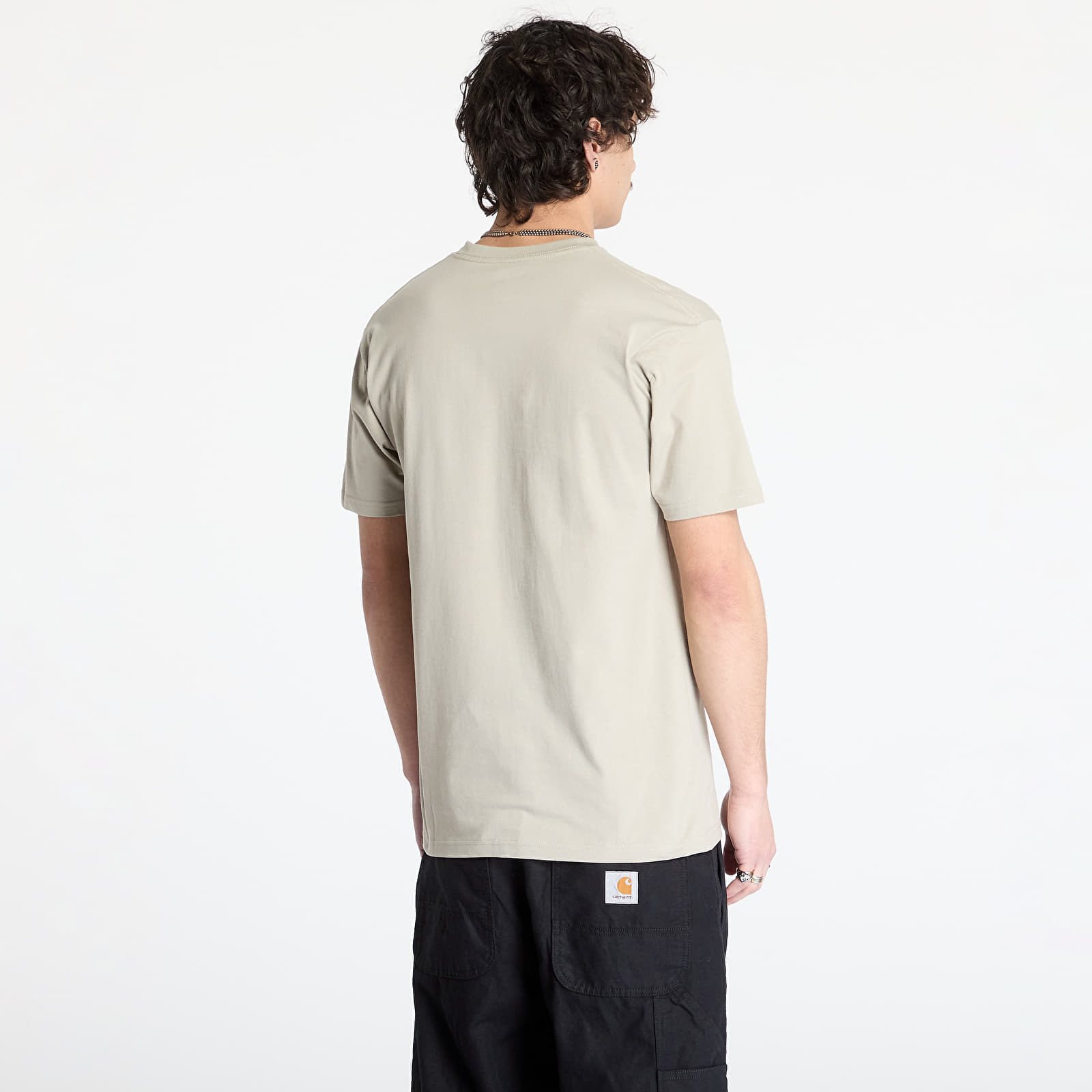 Männer T-Shirts Vans Left Chest Logo Tee London Fog