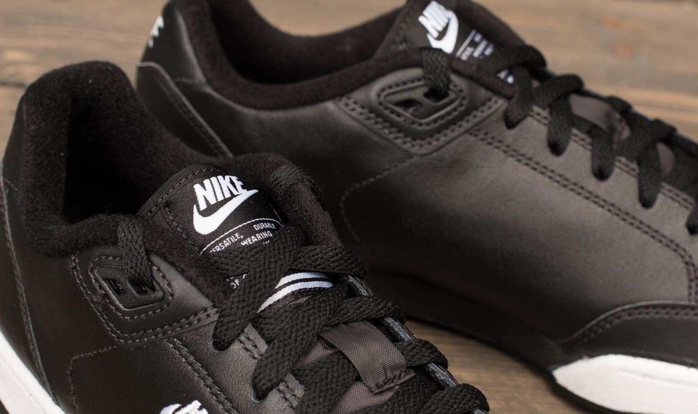 Men's shoes Nike Grandstand II Black/ White-Neutral Grey