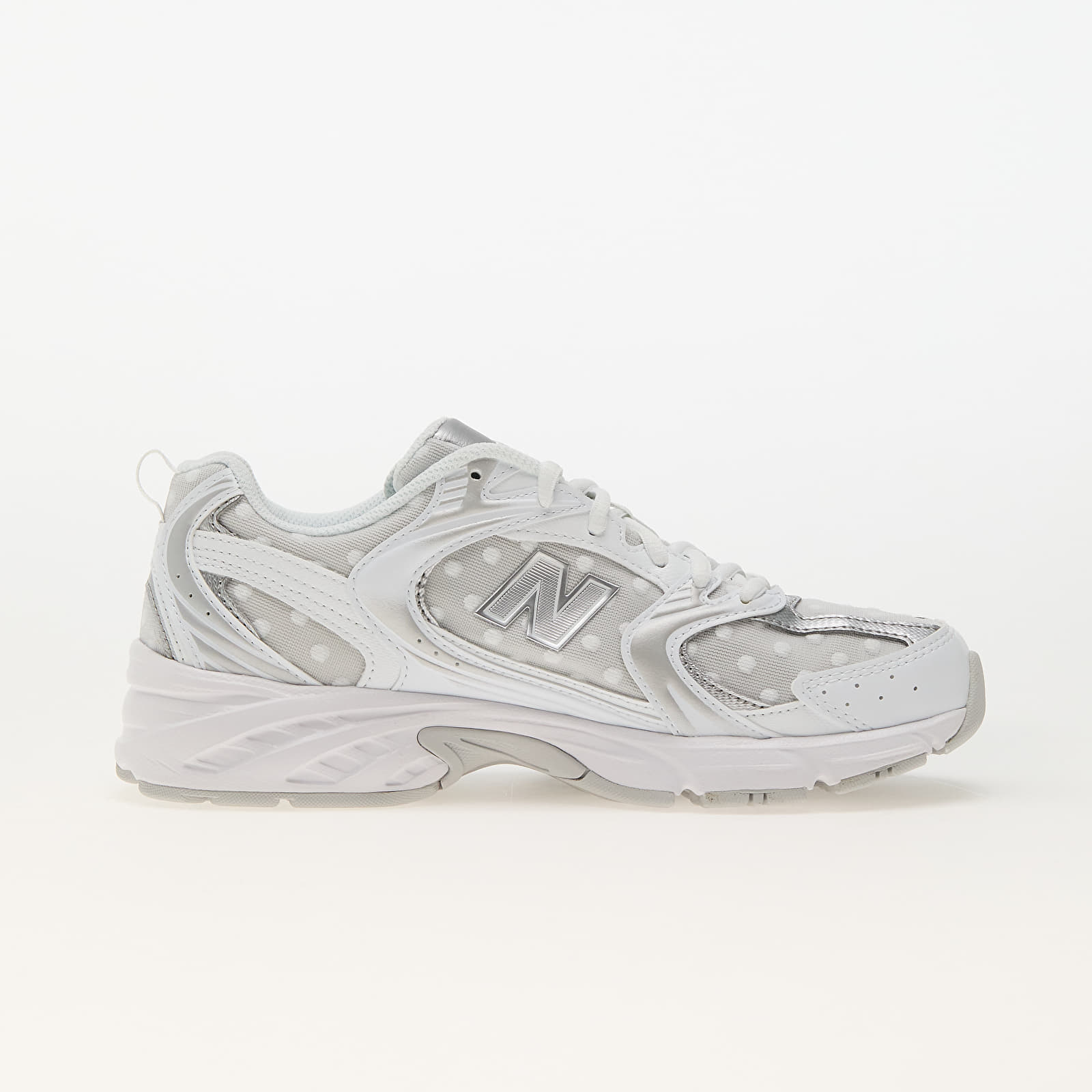 Männer New Balance 530 White/ Silver Metallic/ Polka Dots