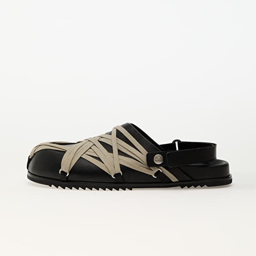 Rick Owens Megalaced Mule Granola Black