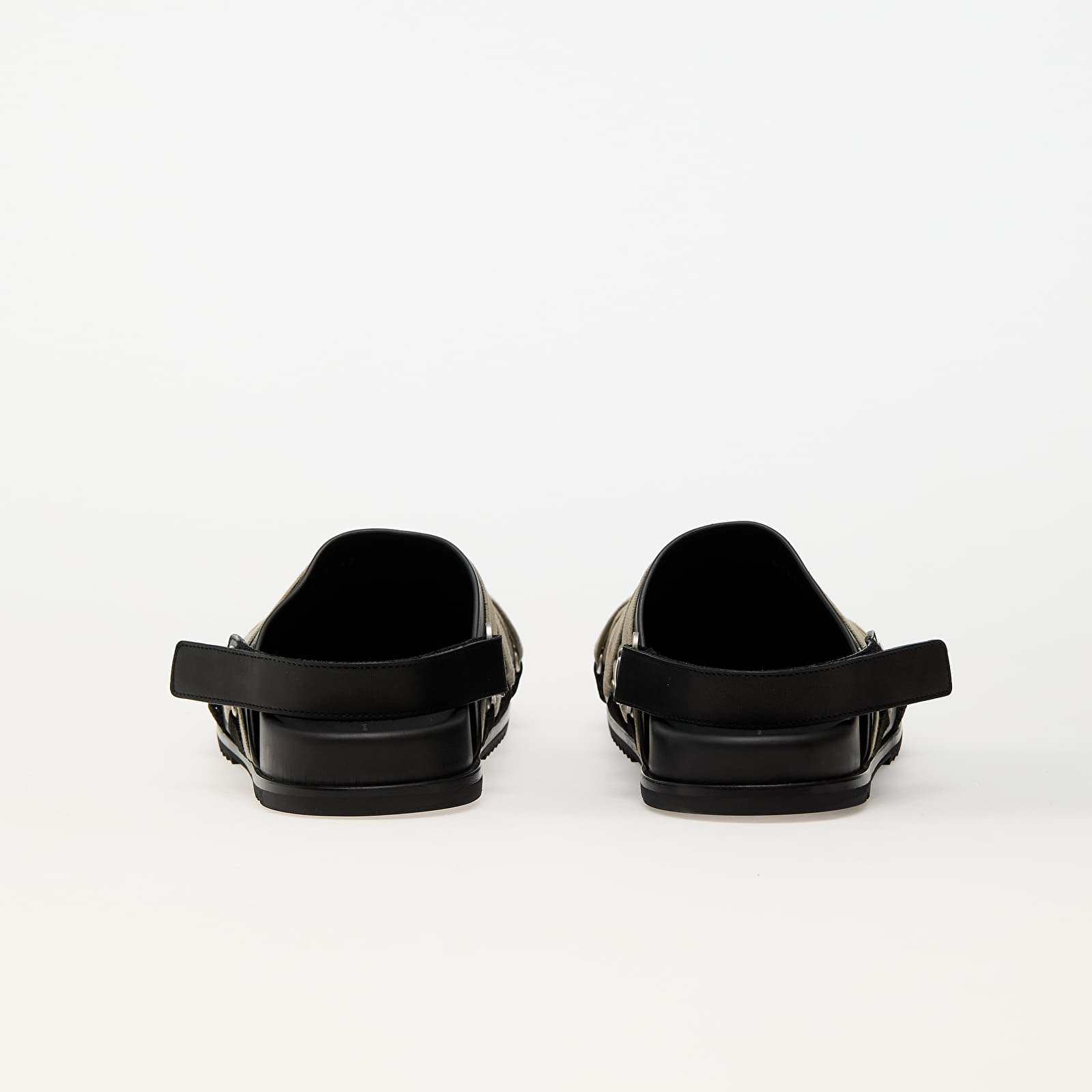 Pánské tenisky a boty Rick Owens Megalaced Mule Granola Black