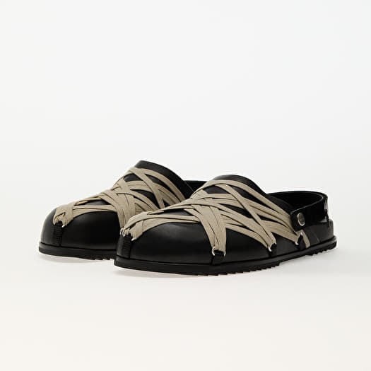 Rick Owens Hollywood Megalaced Mule Granola Black Men's