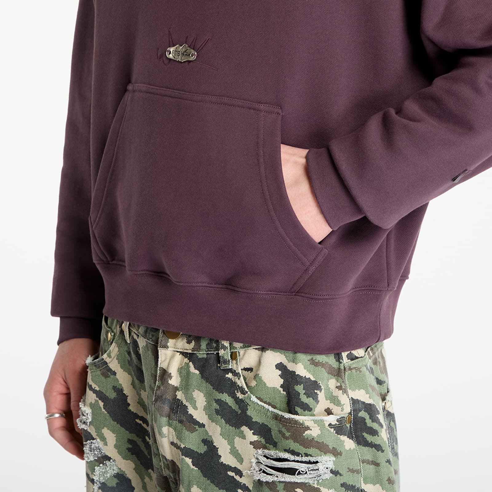 Mikiny FTSHP Everyday Hoodie UNISEX Midnight Plum