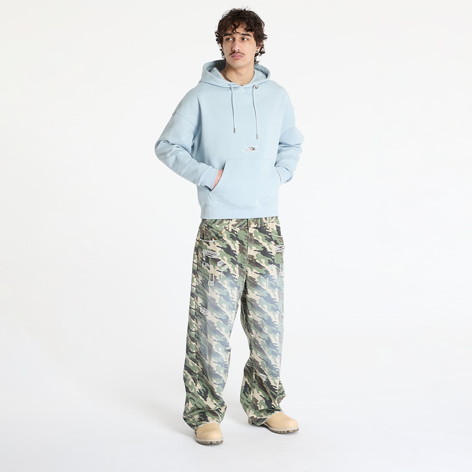Mikiny FTSHP Everyday Hoodie UNISEX Cloud Blue