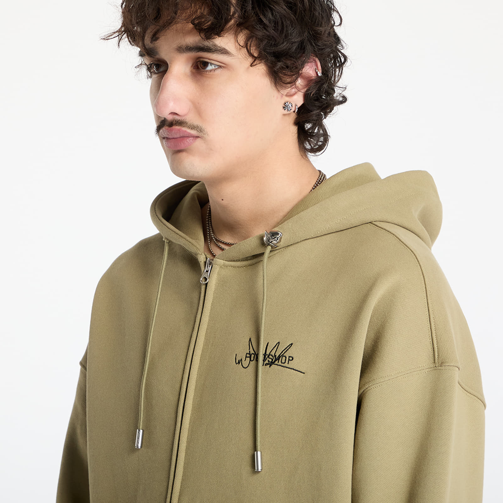 Bluzy FTSHP Everyday Zip Hoodie UNISEX Kalamata Green