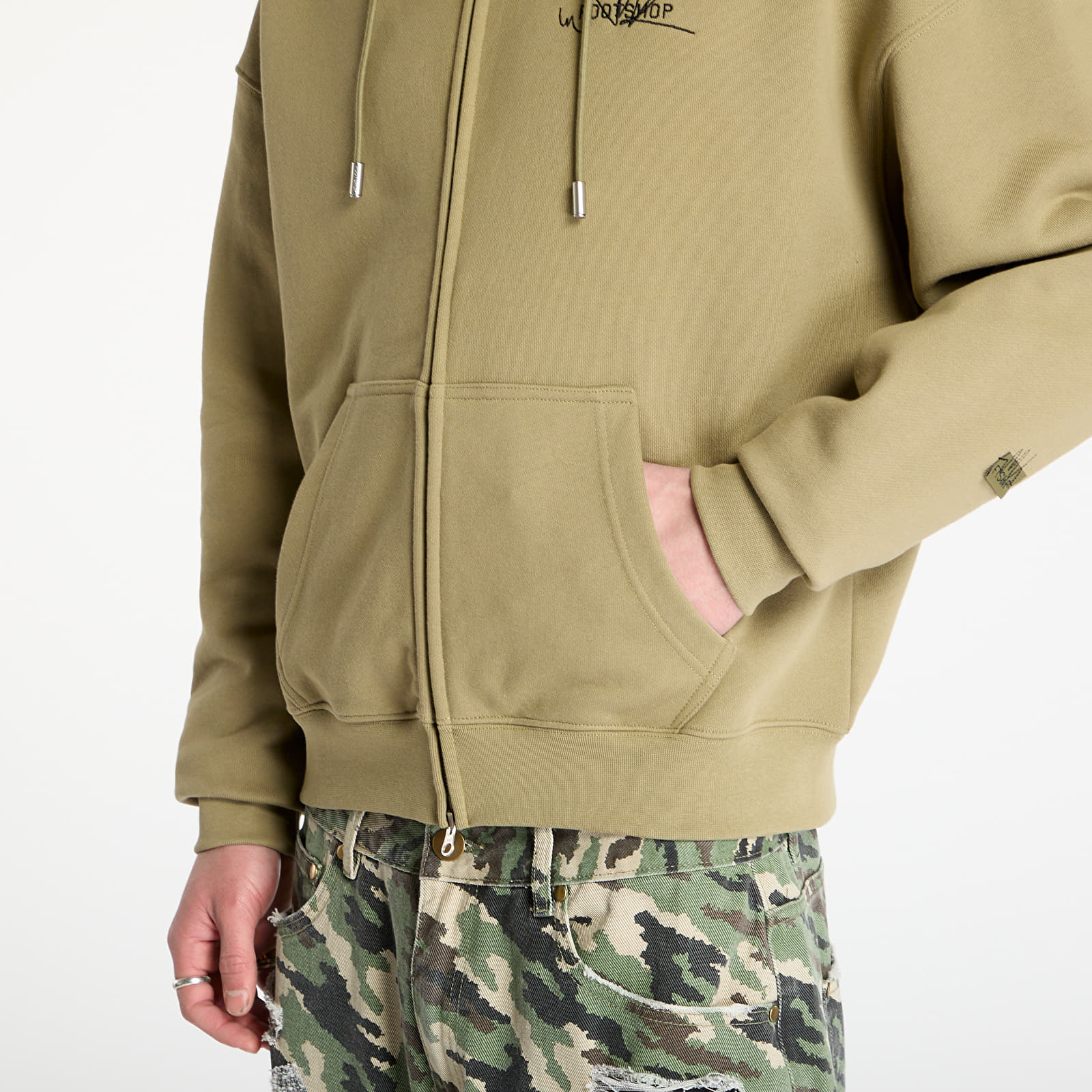 Bluzy FTSHP Everyday Zip Hoodie UNISEX Kalamata Green