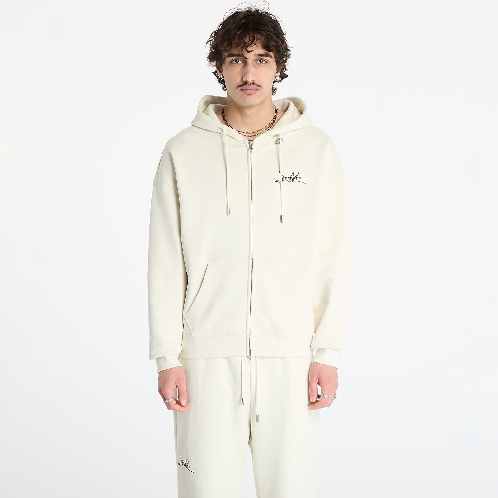 Bluzy FTSHP Everyday Zip Hoodie UNISEX Oyster White