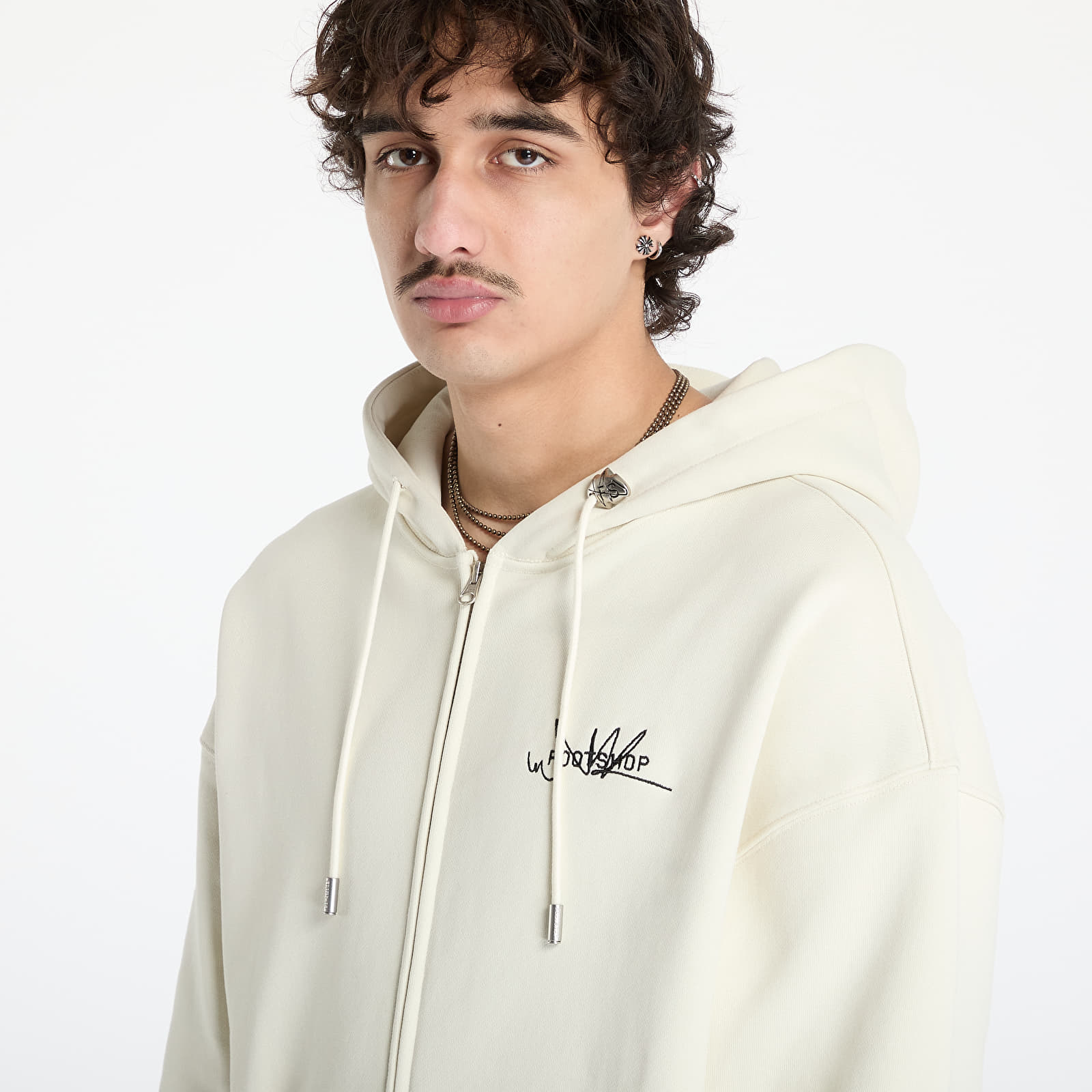 Bluzy FTSHP Everyday Zip Hoodie UNISEX Oyster White
