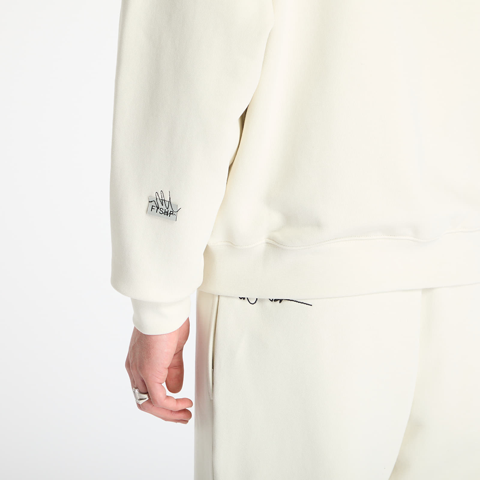 Bluzy FTSHP Everyday Zip Hoodie UNISEX Oyster White