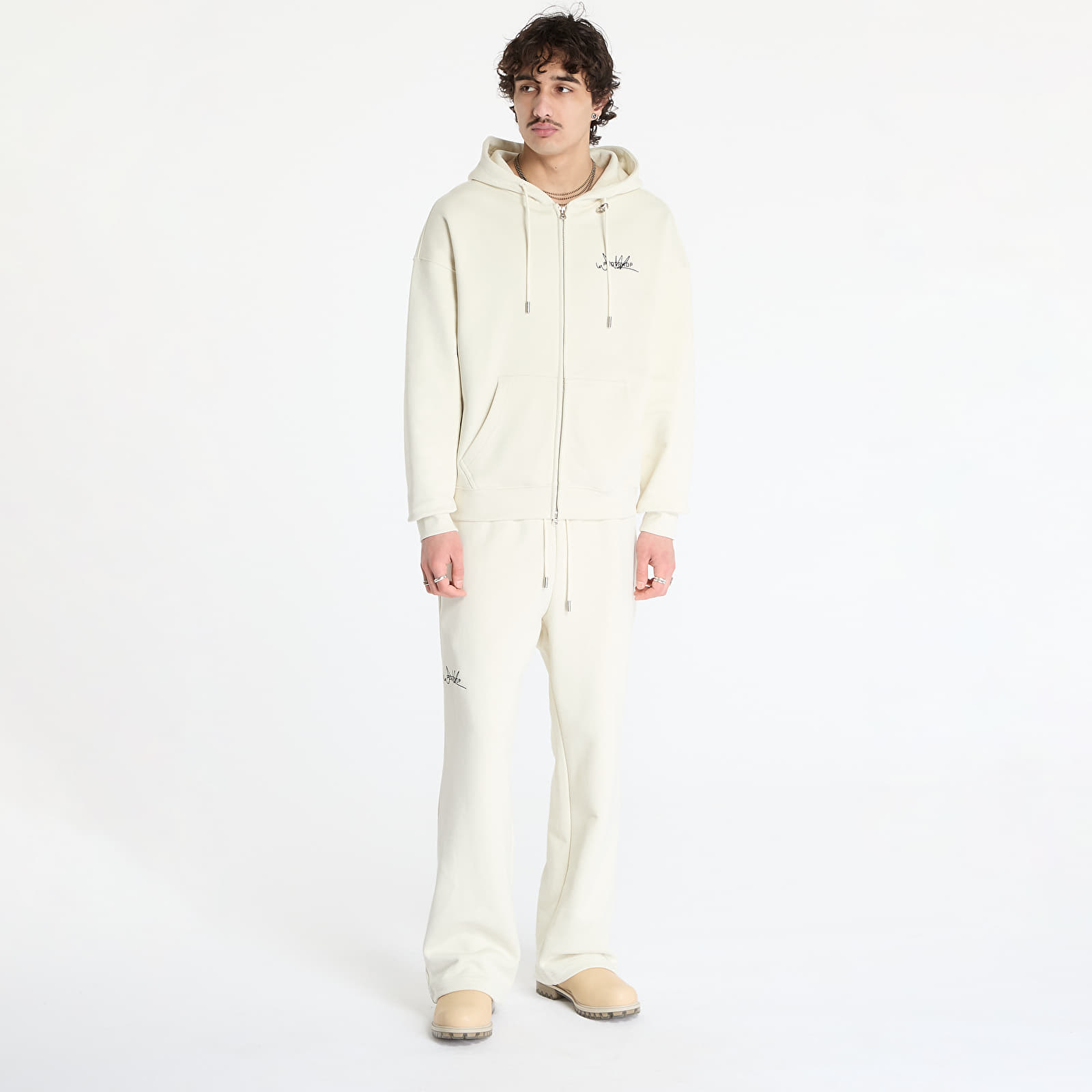 Bluzy FTSHP Everyday Zip Hoodie UNISEX Oyster White