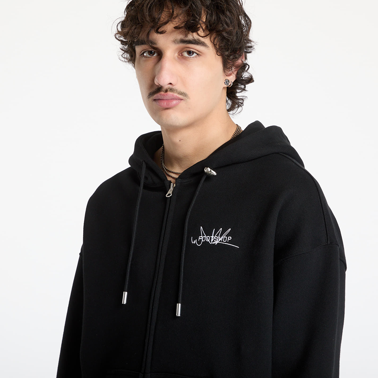Mikiny FTSHP Everyday Zip Hoodie UNISEX Black