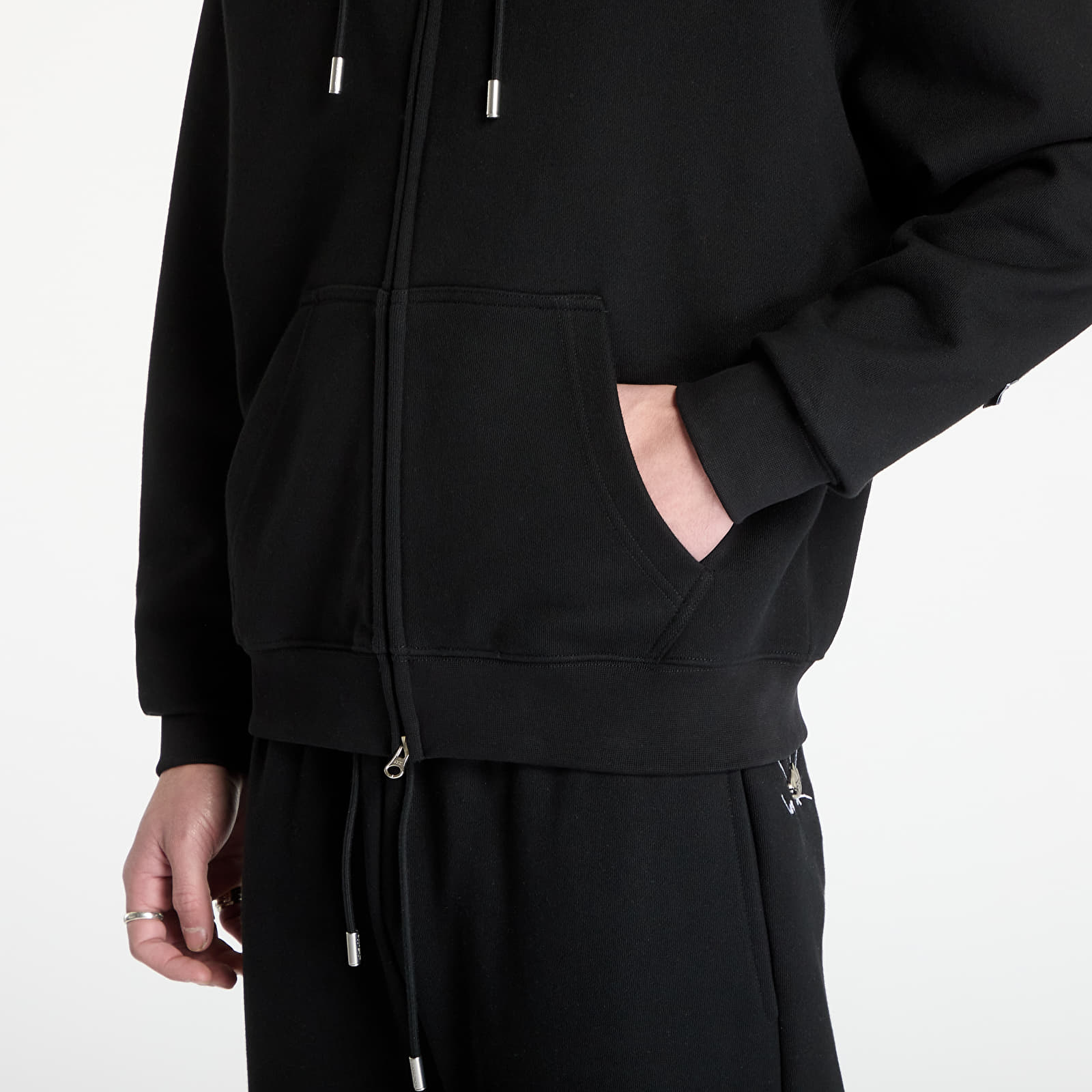 Mikiny FTSHP Everyday Zip Hoodie UNISEX Black