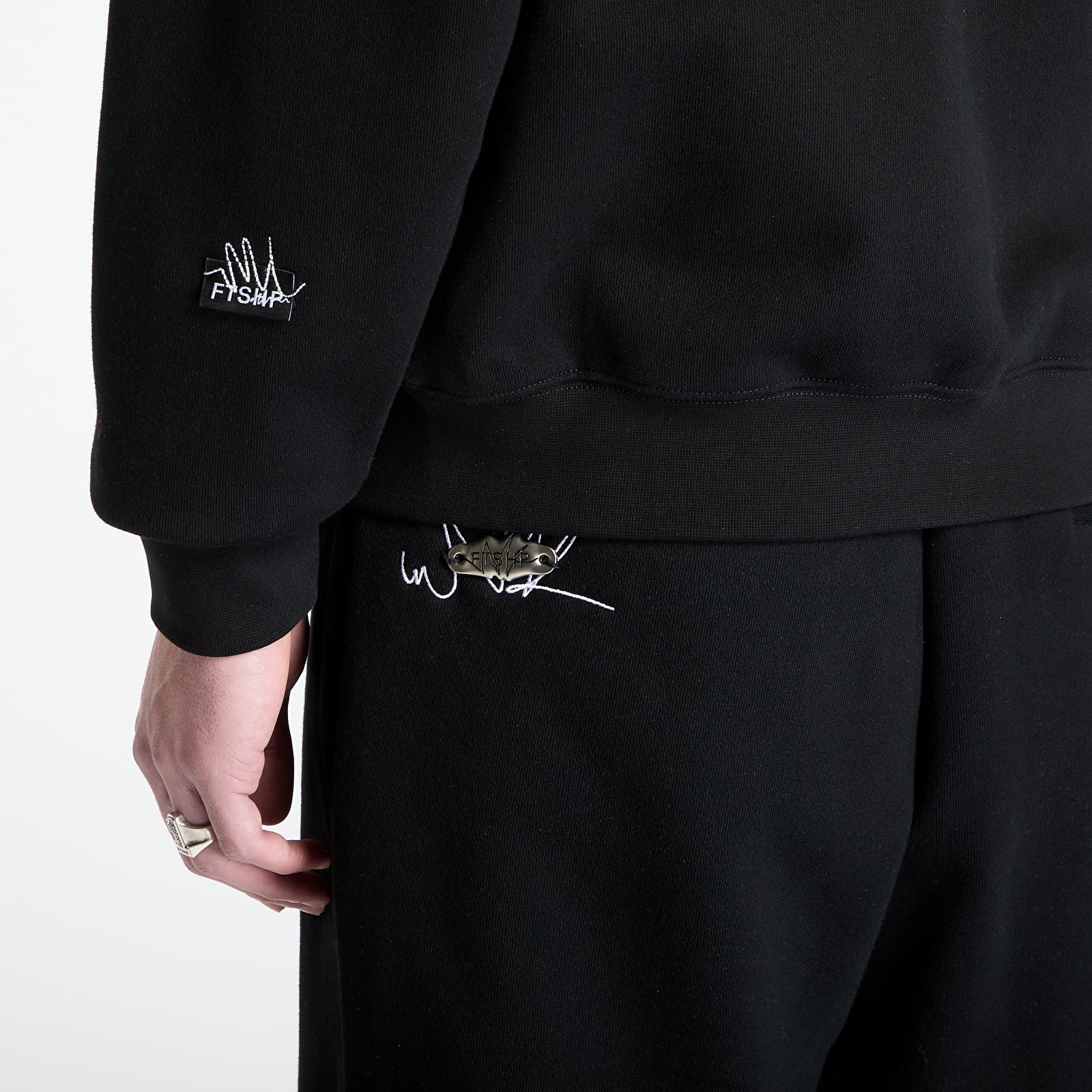 Mikiny FTSHP Everyday Zip Hoodie UNISEX Black