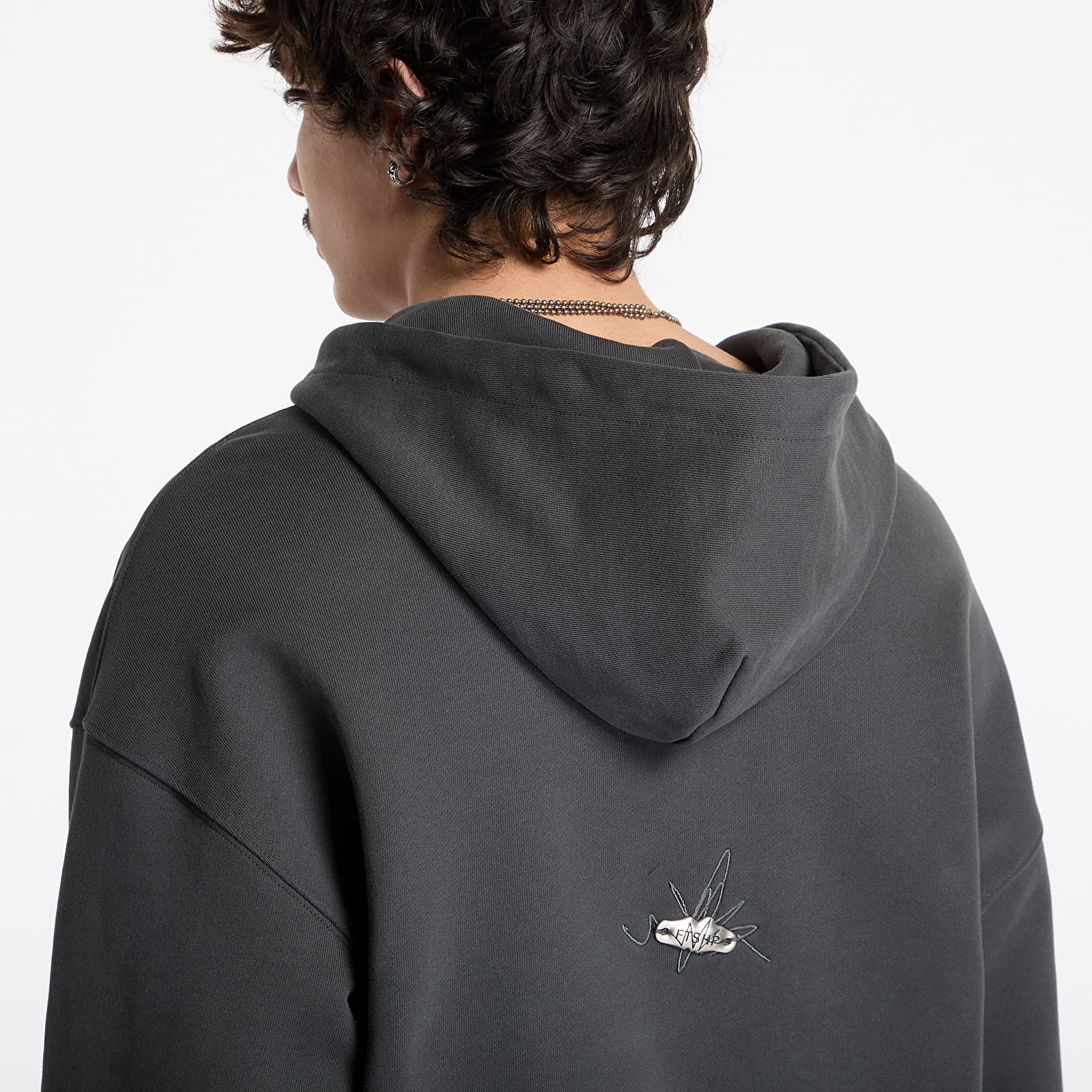 Mikiny FTSHP Everyday Zip Hoodie UNISEX Pebble Grey