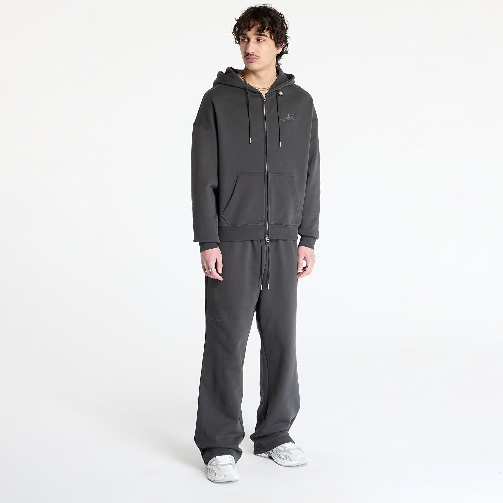 Mikiny FTSHP Everyday Zip Hoodie UNISEX Pebble Grey