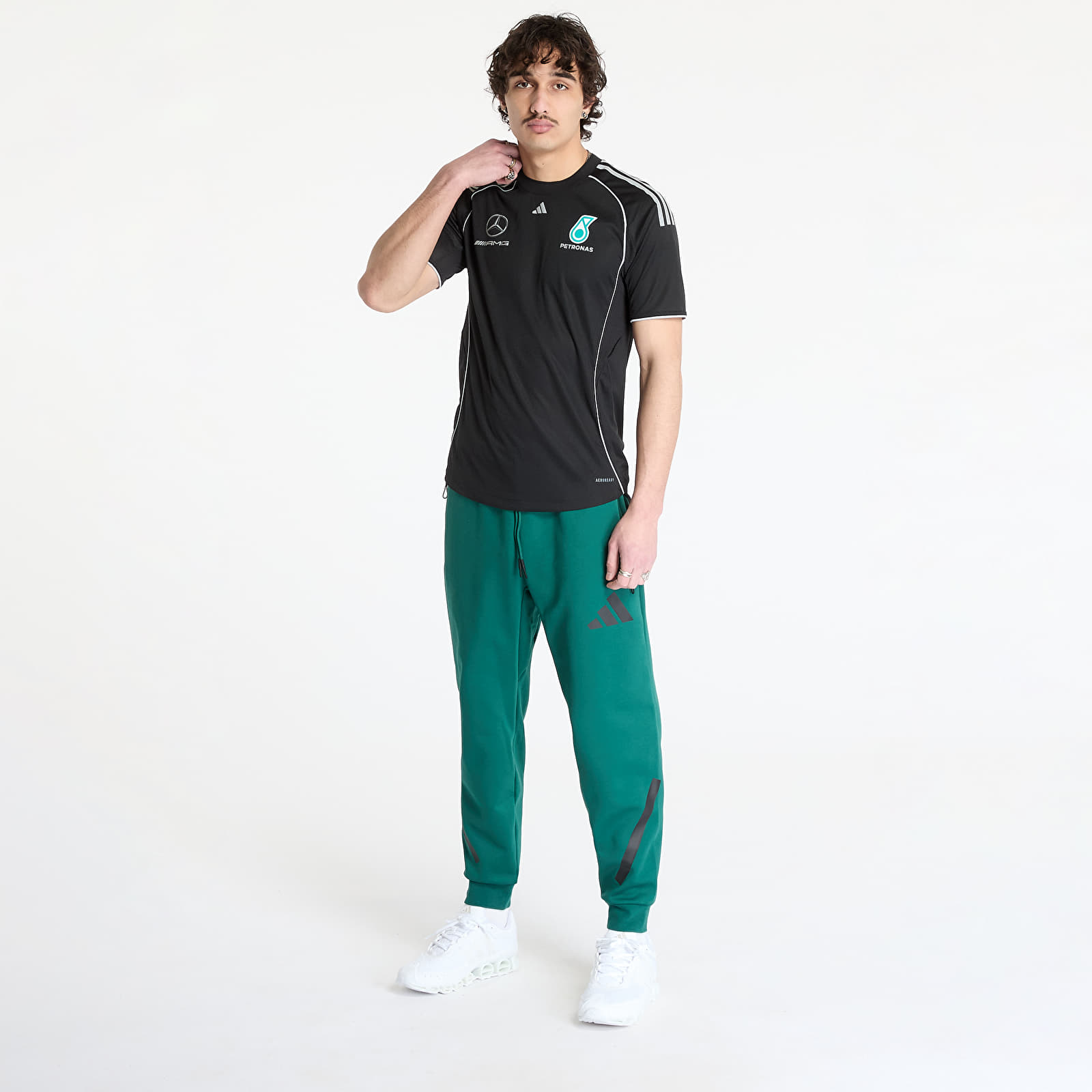 Tepláky adidas Z.N.E. Pant Collegiate Green