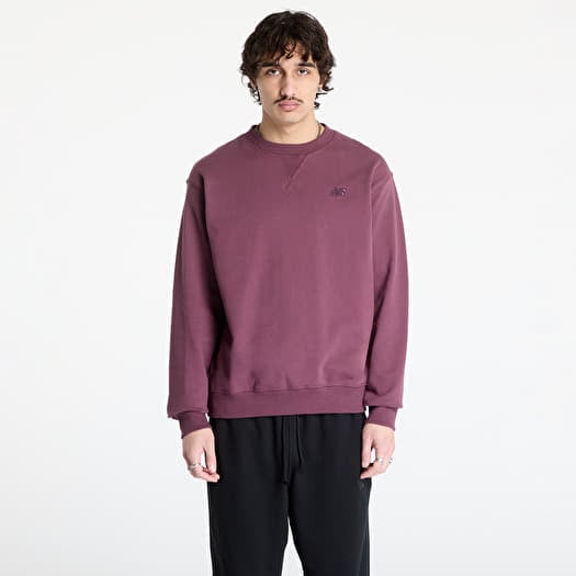 New Balance Athletics French Terry Crew Sweatshirt Violet