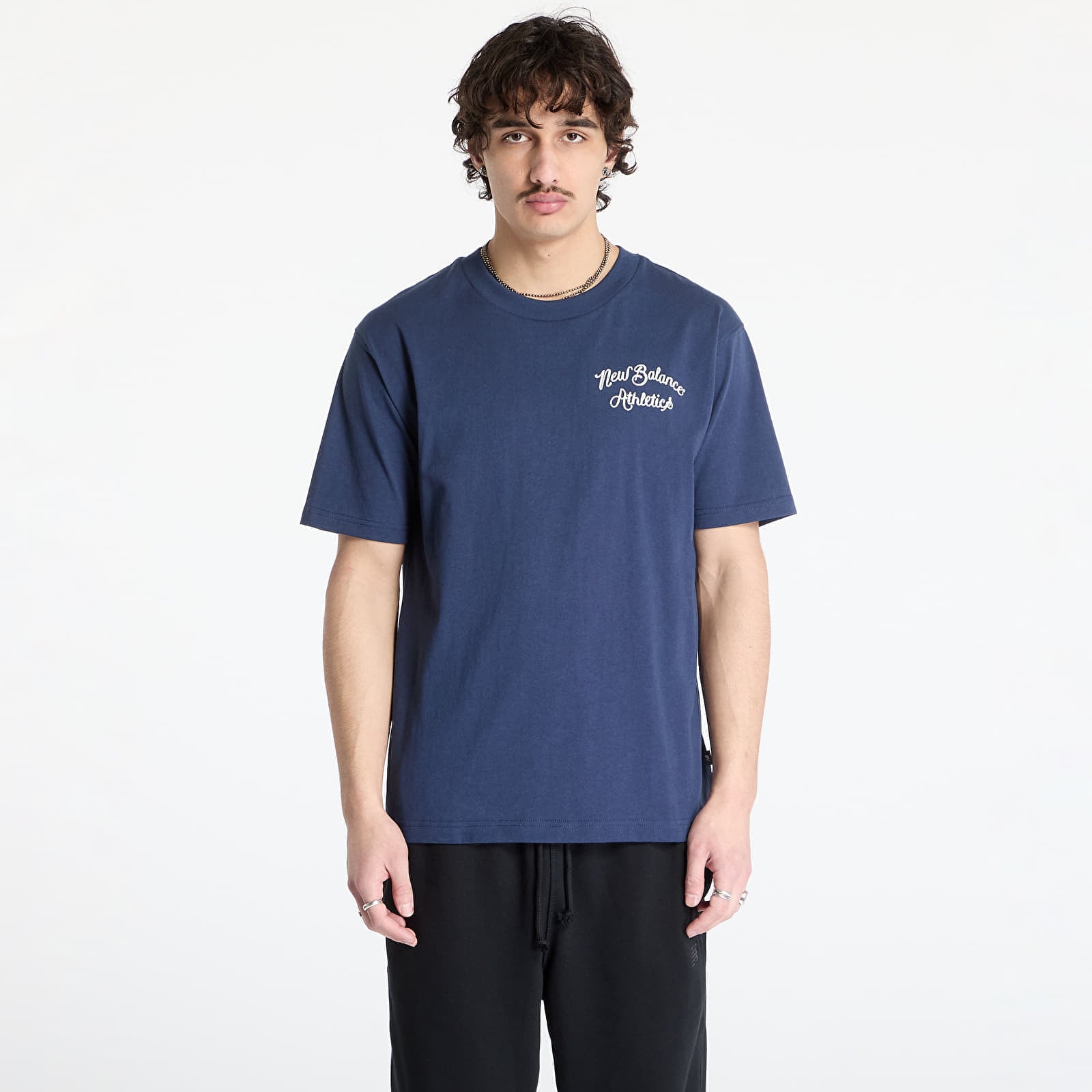 Tricou New Balance Athletics Relaxed League T-Shirt Blue L