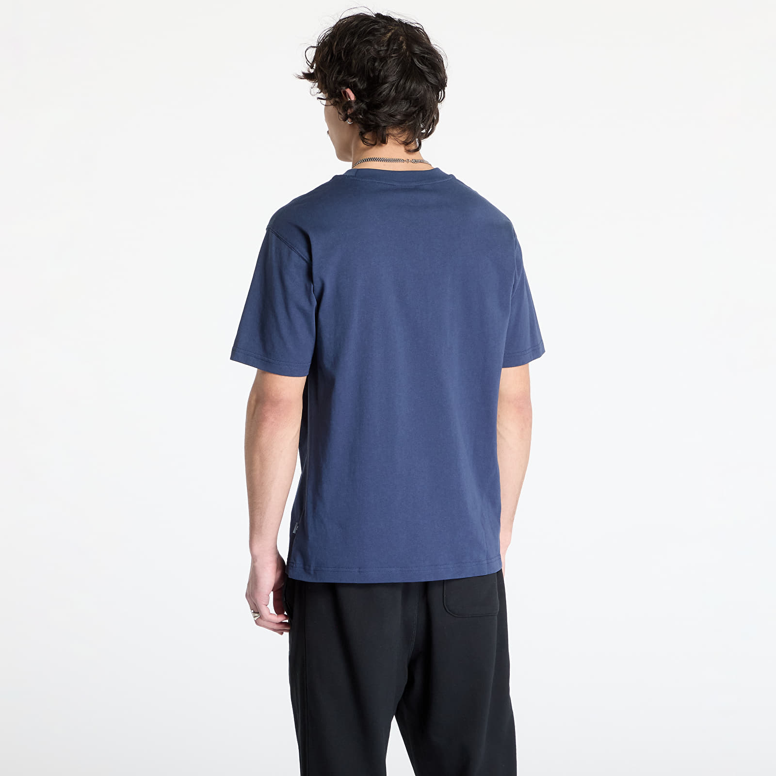 Férfi pólok New Balance Athletics Relaxed League T-Shirt Blue