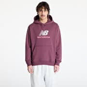 New Balance Athletics French Terry Logo Hoodie Violet