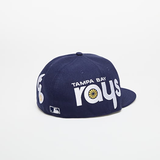 キャップ New Era MLB Authentic Tampa Bay Rays Game Light Navy Men's Tampa Bay Rays New Era Navy/Light Blue 2025 MLB All