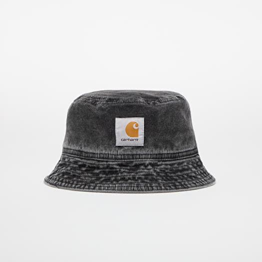 Carhartt WIP Reynold Bucket Hat Black Dusky Washed