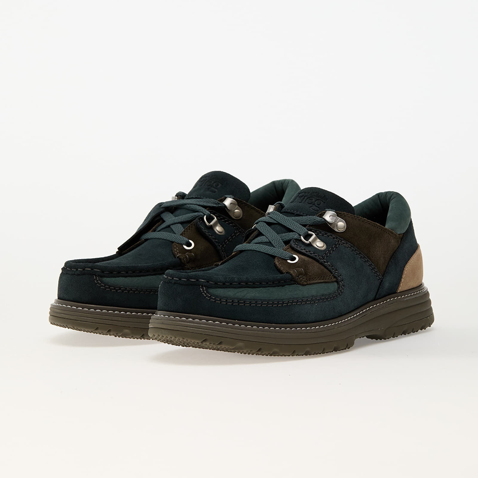 Men's shoes Clarks Originals x Ronnie Fieg Sunderland Dark Teal Combi
