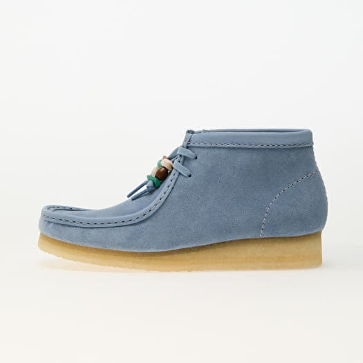 Clarks Originals Wallabee Boot Powder Blue Sde