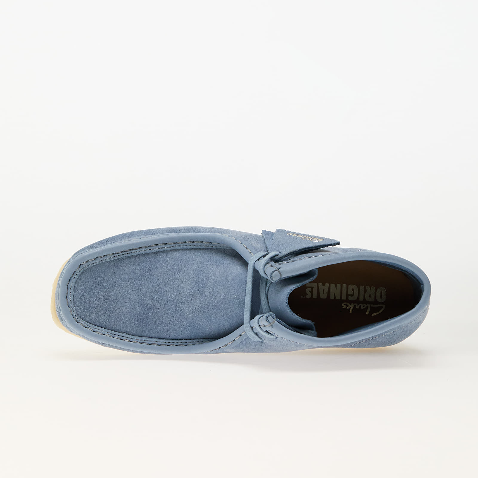 Dámské tenisky a boty Clarks Originals Wallabee Boot Powder Blue Sde
