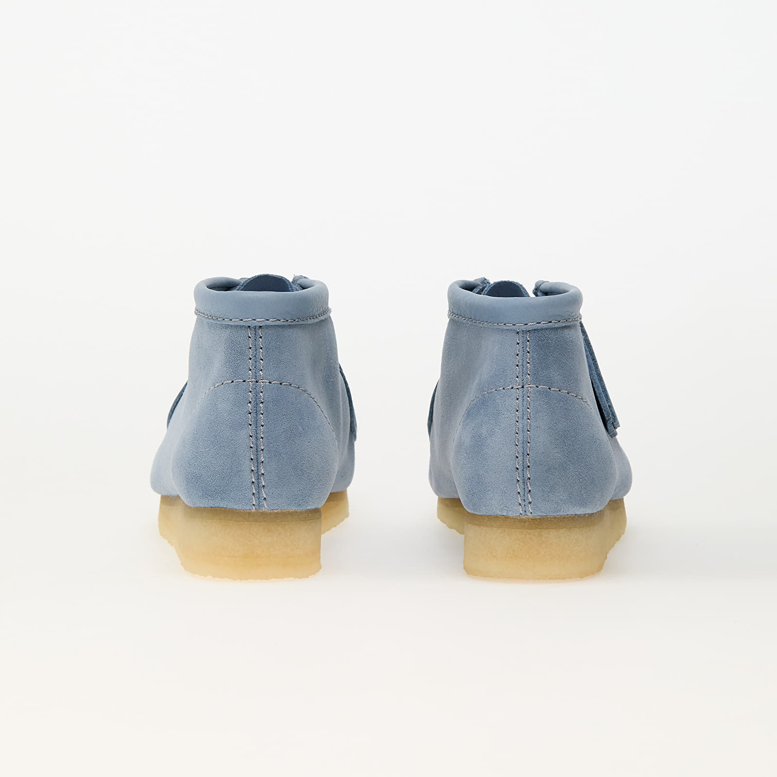 Dámské tenisky a boty Clarks Originals Wallabee Boot Powder Blue Sde