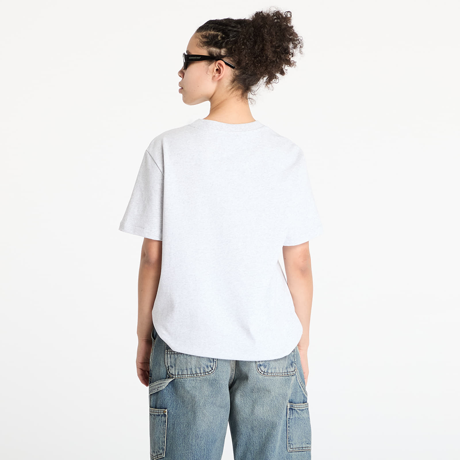 T-Shirts A.P.C. Standard Rue Madame T-Shirt UNISEX Heather Grey/ Black
