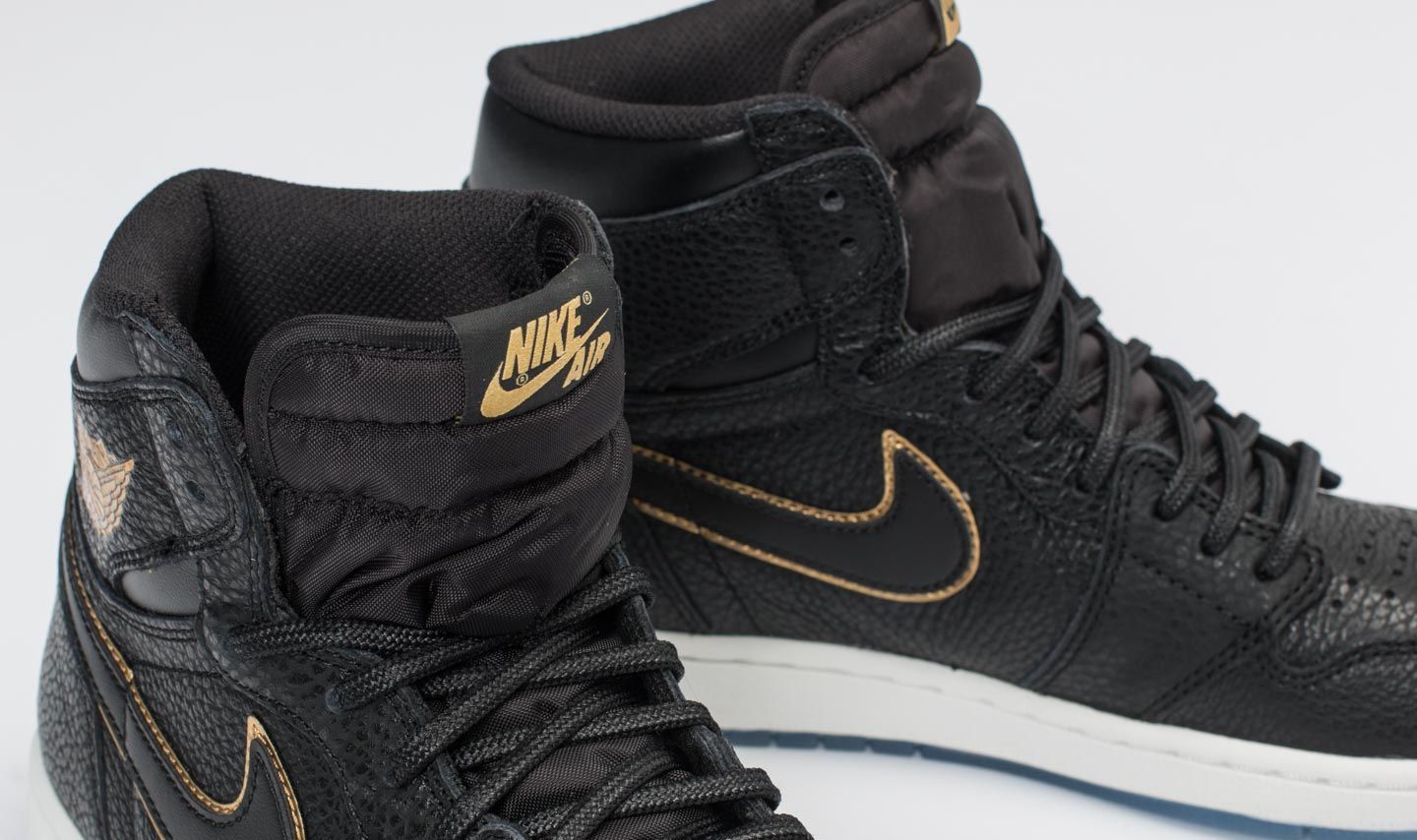 Zapatillas Hombre Air Jordan 1 Retro High OG "LA" Black/ Metallic Gold
