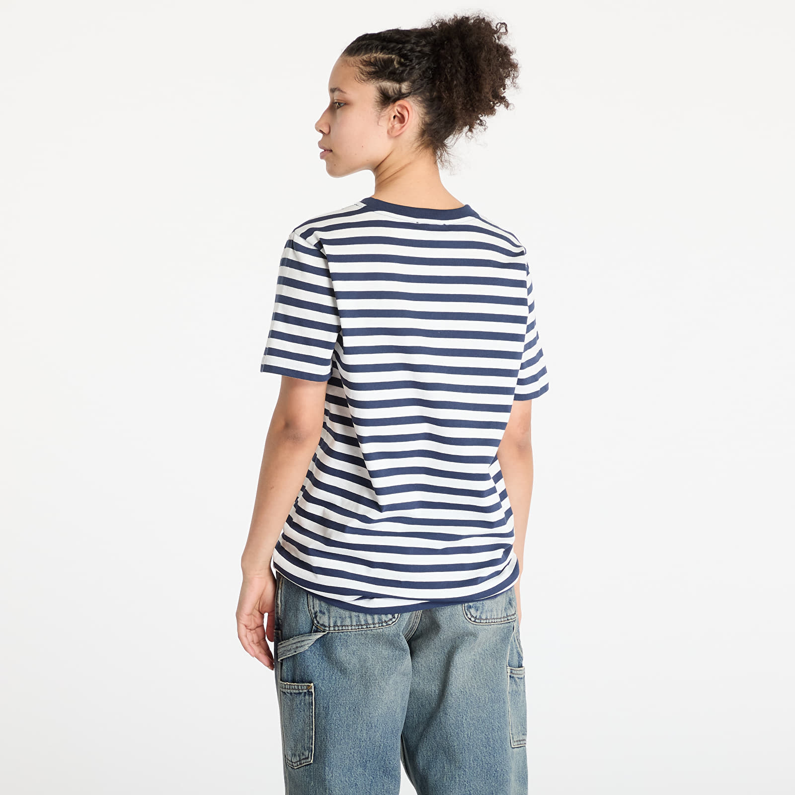 Pólók A.P.C. Standard Striped T-Shirt UNISEX Dark Navy/ White