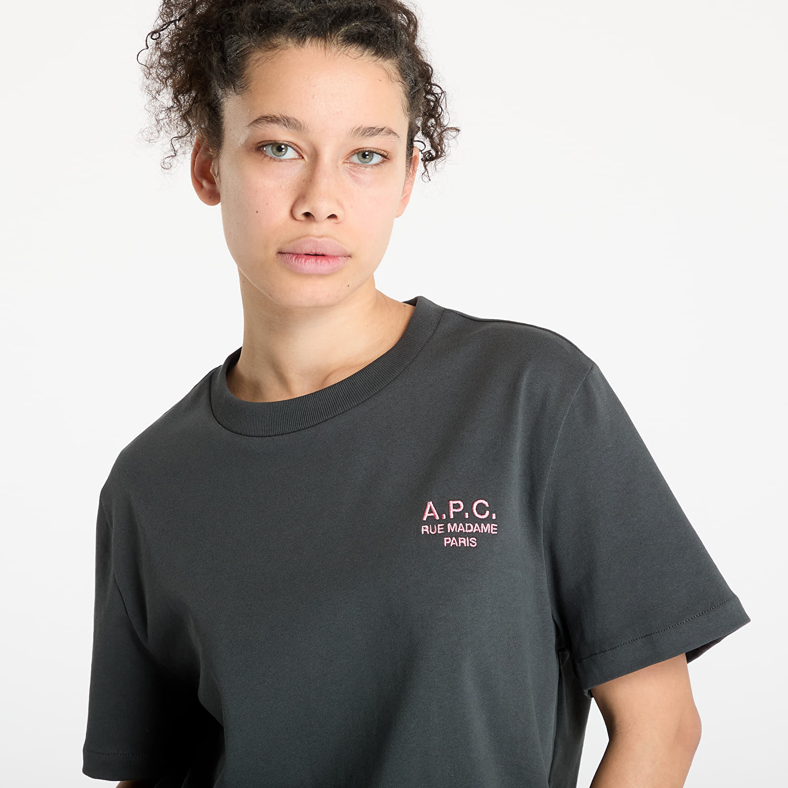 T-Shirts A.P.C. Standard Rue Madame T-Shirt UNISEX Grey