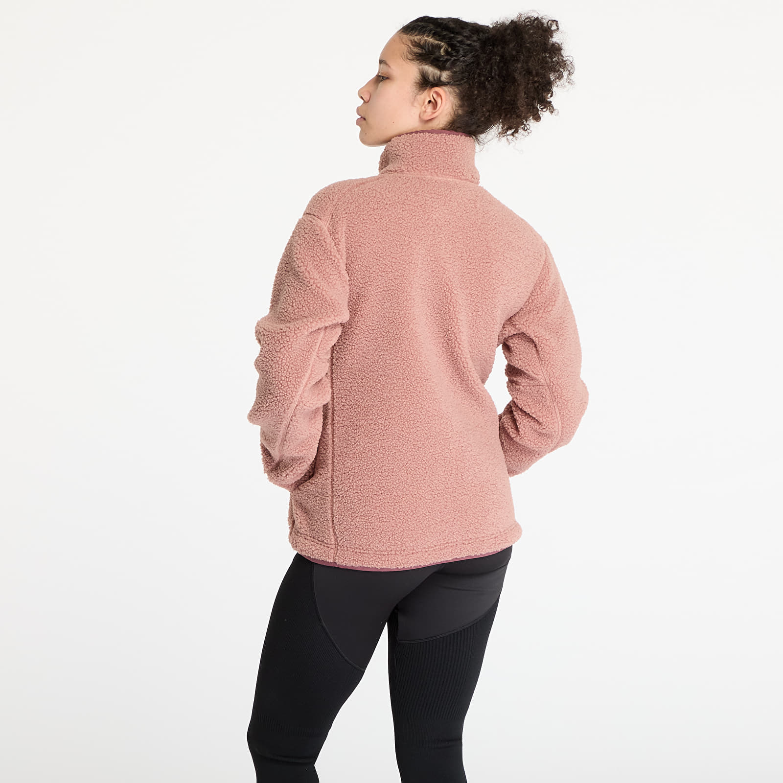 Bluzy adidas Terrex Xploric High Pile Fleece Pullover Warm Clay