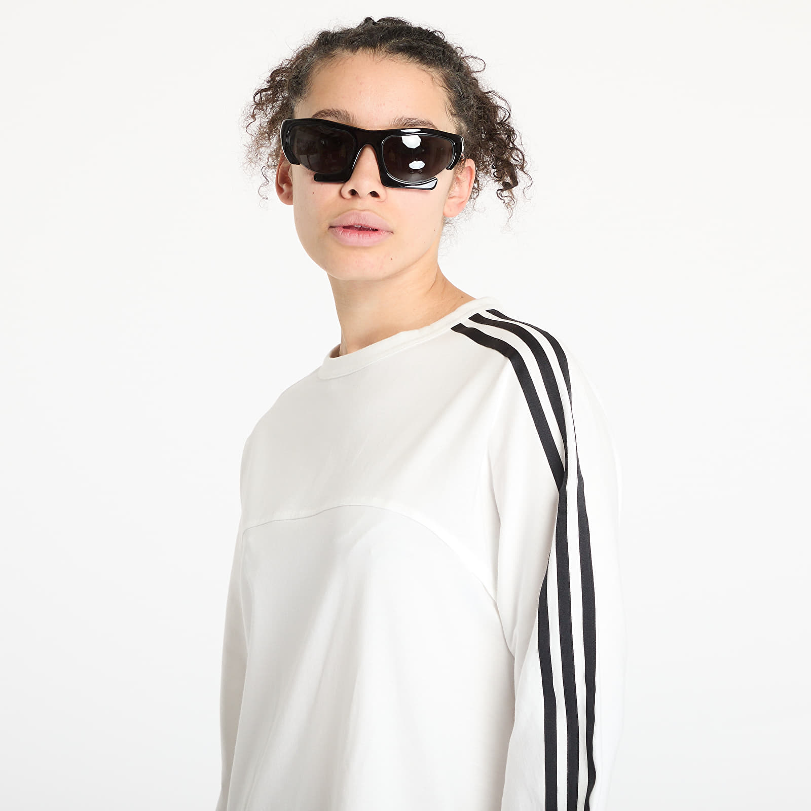 T-shirts Y-3 3-Stripes Long Sleeve Long-Sleeve Top UNISEX Core White