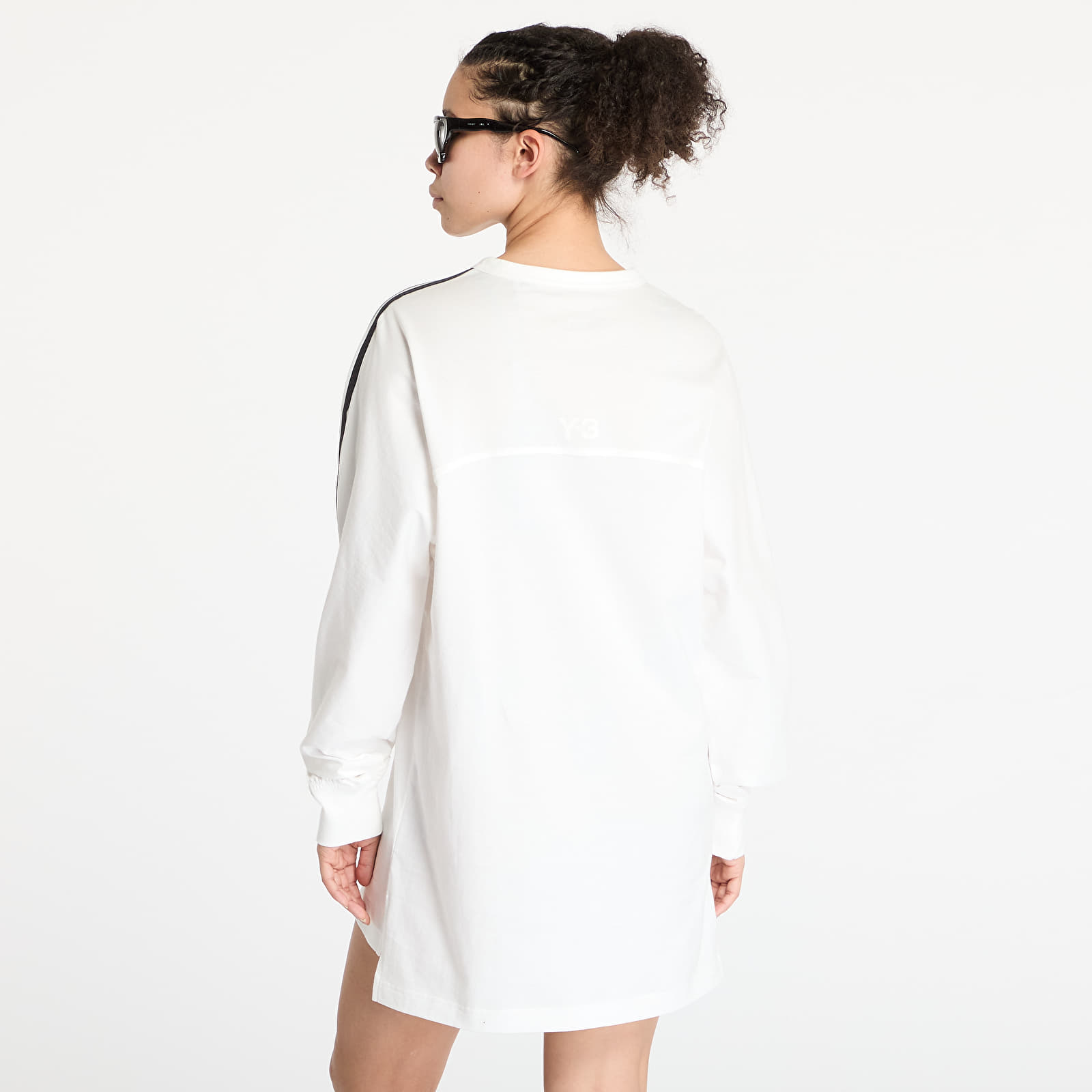 T-shirts Y-3 3-Stripes Long Sleeve Long-Sleeve Top UNISEX Core White