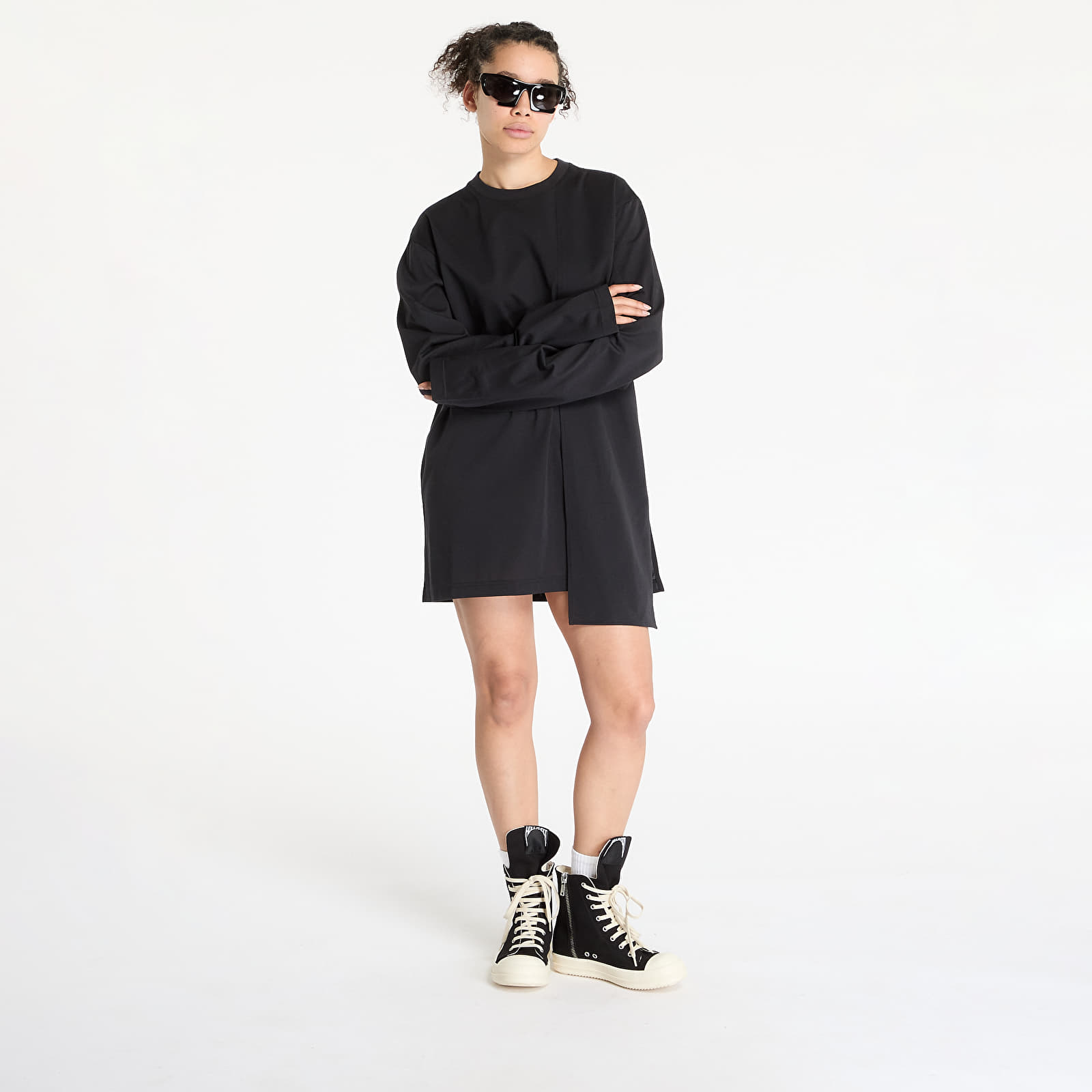 T-Shirts Y-3 Premium Long Sleeve Long-Sleeve Top UNISEX Black