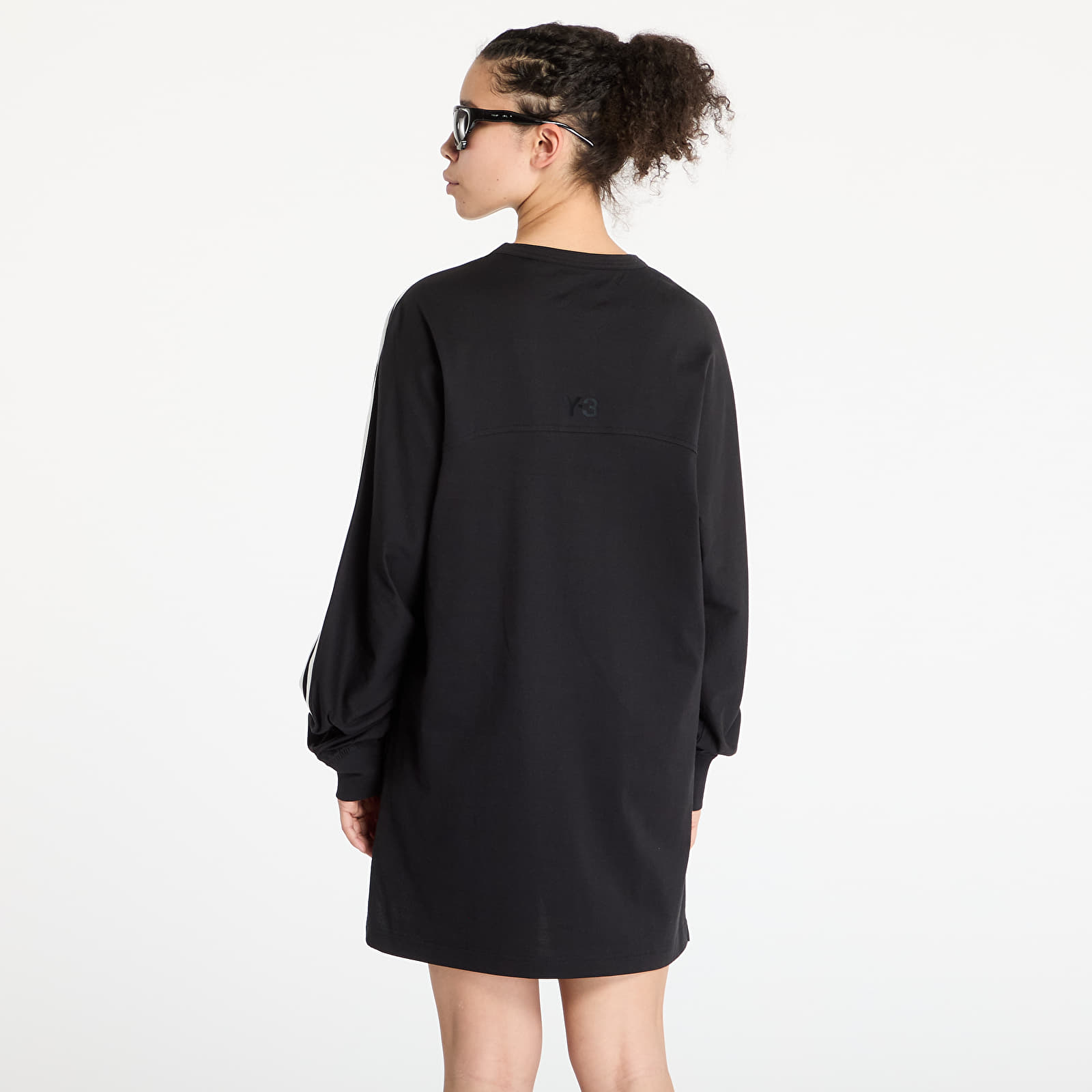 T-Shirts Y-3 3-Stripes Long Sleeve Top UNISEX Black