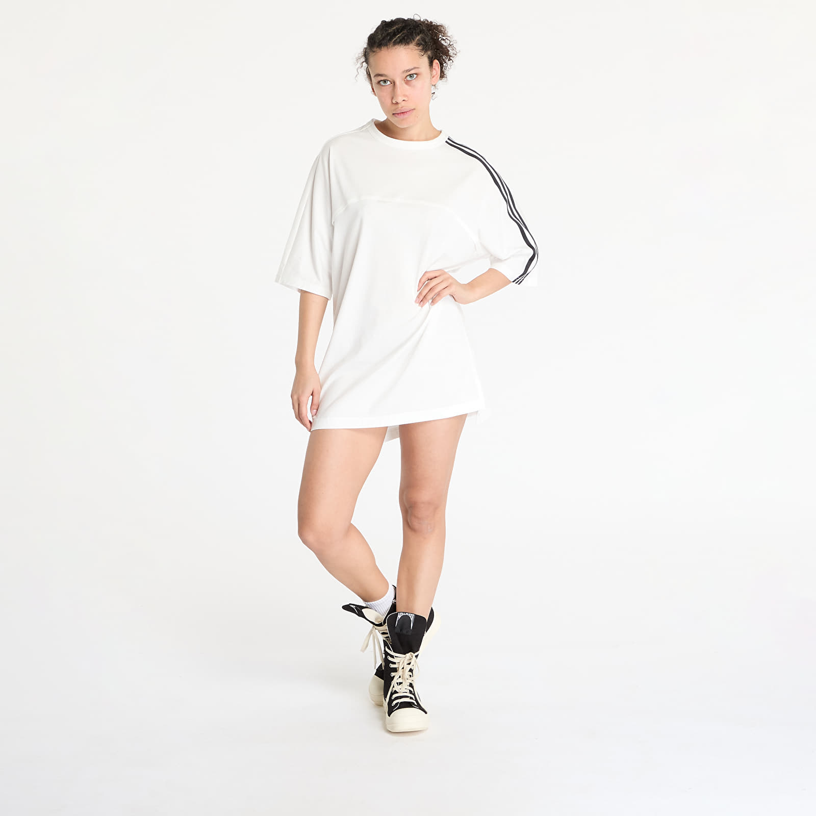 T-Shirts Y-3 3-Stripes Short Sleeve T-Shirt UNISEX Core White