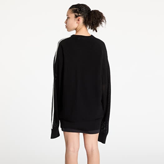 Y-3　「U TECH KNIT CREW SWEATER」 Sweaters Y-3 Tech Knit Crew Sweater Black/ Ecru | Footshop