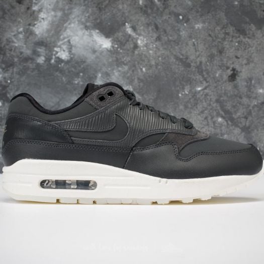 Nike air max 1 premium anthracite black outlet