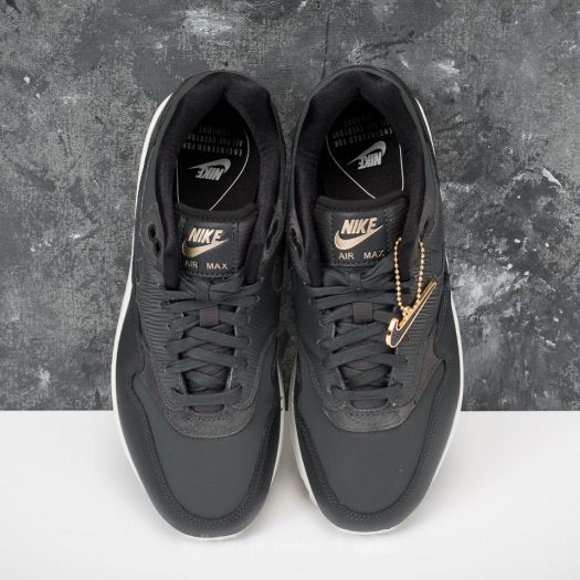 Nike women's air max 1 premium anthracite/black outlet