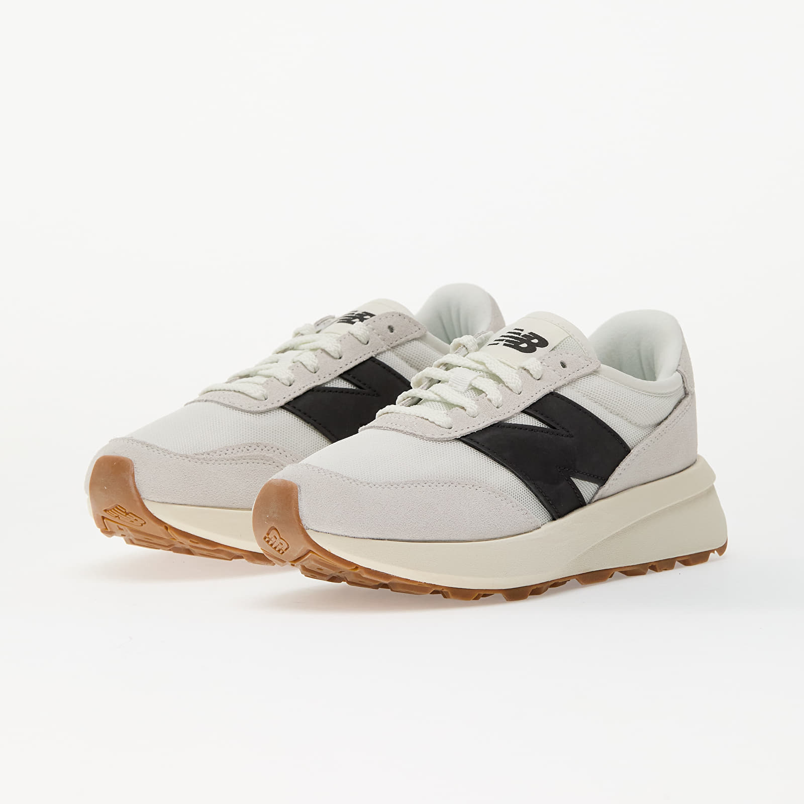Herren Sneaker und Schuhe New Balance 370 White Mesh