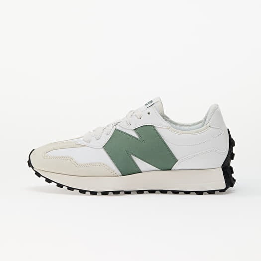 New Balance 327 White/ Green/ Beige