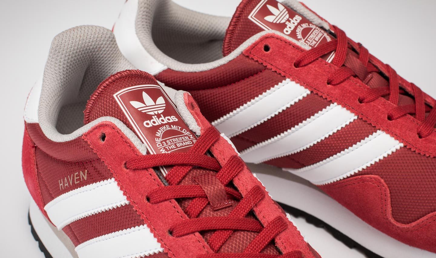 Zapatillas Hombre adidas Haven Mystery Red Ftw White Clear Granite Footshop