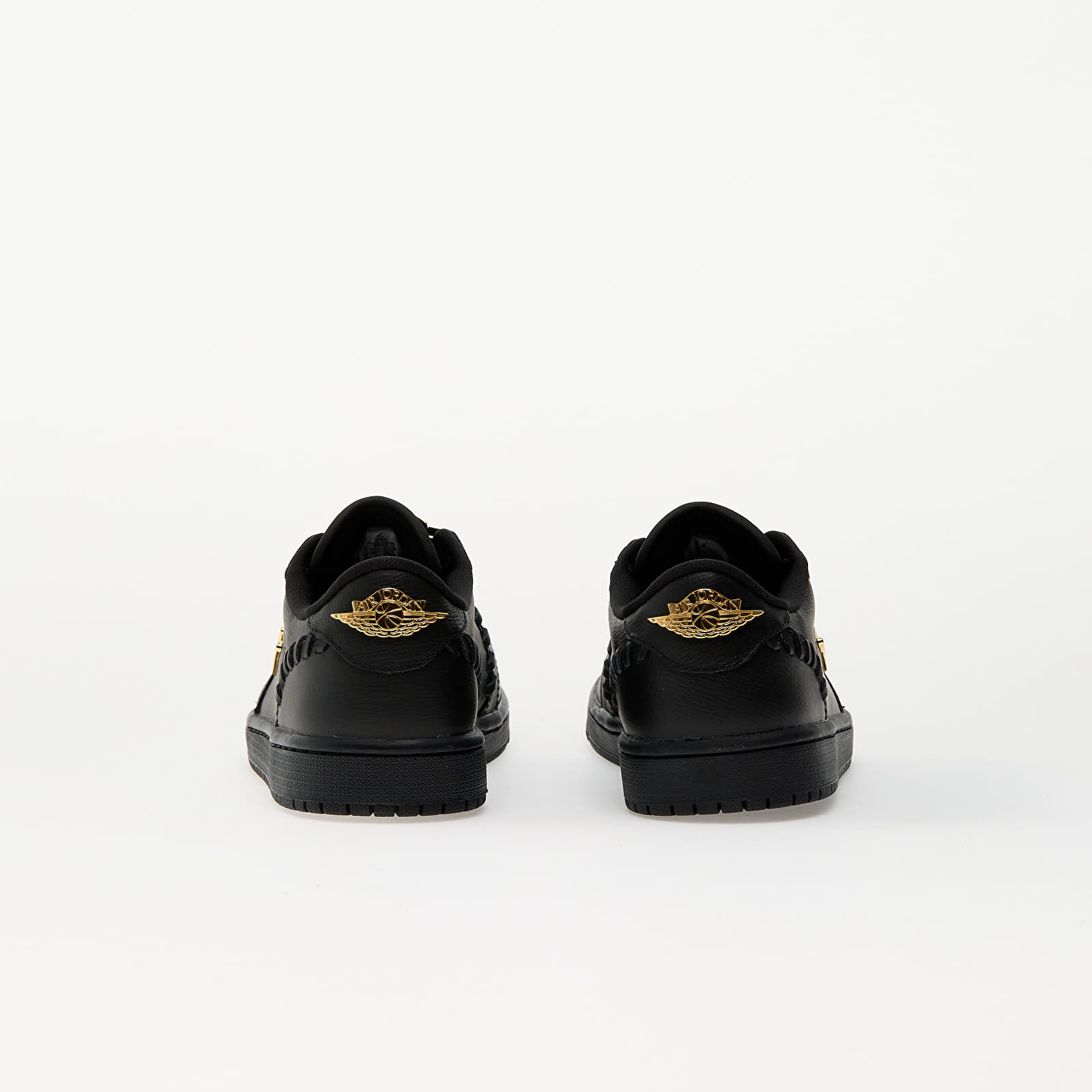 Dámske topánky a tenisky Air Jordan Wmns 1 Mm Low Black/ Metallic Gold