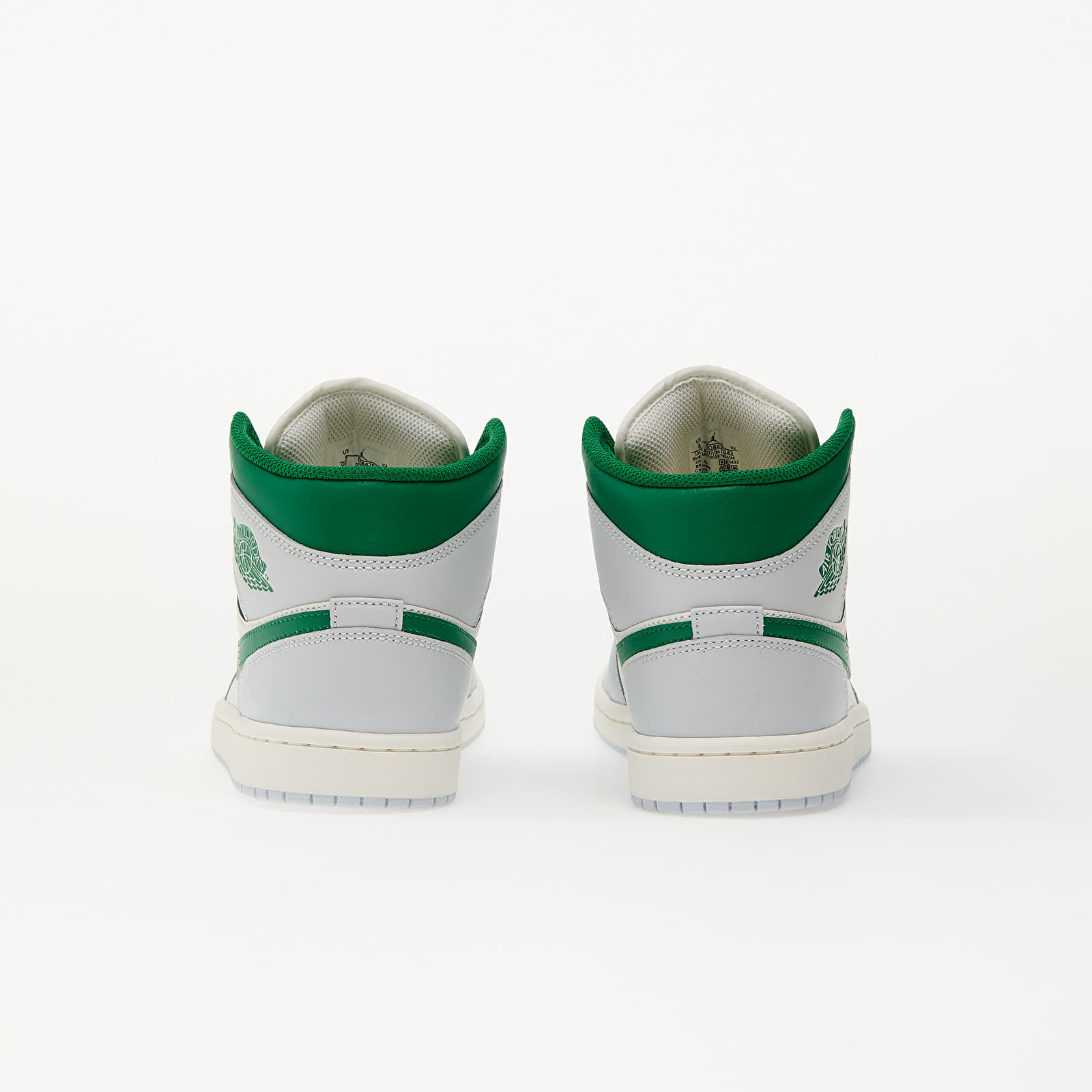 Férfi cipők Air Jordan 1 Mid Summit White/ Pine Green-Pure Platinum-Sail