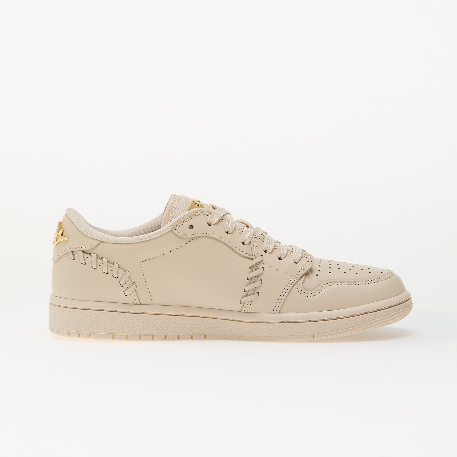 Dámske topánky a tenisky Air Jordan Wmns 1 Mm Low Legend Lt Brown/ Mtlc Gold