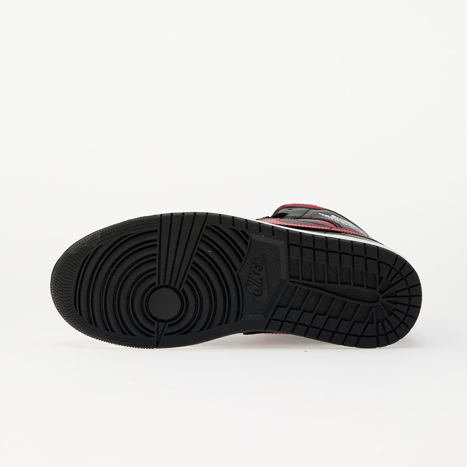 Herren Sneaker und Schuhe Air Jordan 1 Mid Black/ Varsity Red-Summit White